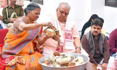 राज्यपाल ने महाशिवरात्रि पर राजभवन में पूजा-अर्चना की