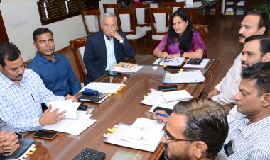 बजट घोषणाओं का हो समयबद्ध क्रियान्वयन कानून-व्यवस्था बनाए रखने के लिए समन्वय से कार्य करें -मुख्य सचिव