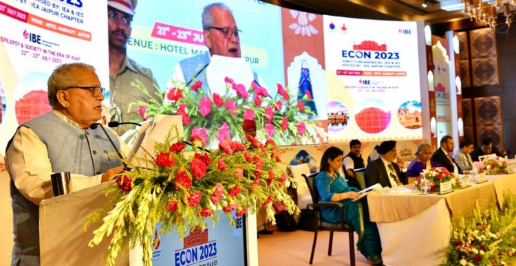 एपिलेप्सी पर इकोन-2023 सम्मेलन का राज्यपाल श्री मिश्र ने किया उद्घाटन- मिर्गी रोग से जुड़ी भ्रांतियों और अंधविश्वास को दूर करने में सहयोग करें चिकित्सक- राज्यपाल
