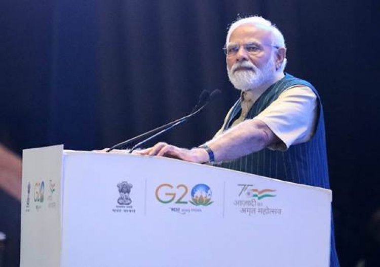 अविश्वास प्रस्ताव पर 2 घंटे बोले प्रधानमंत्री ; विपक्ष के वॉकआउट के बाद मणिपुर का जिक्र किया