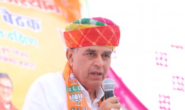 लूणी भाजपा बैठक में प्रवासी विधायक के सामने लगे पूर्व विधायक जोगाराम पटेल के नारे