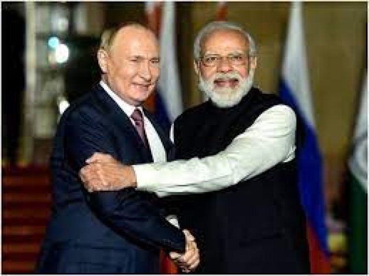 प्रधानमंत्री श्री नरेन्द्र मोदी ने राष्ट्रपति पुतिन से बात की