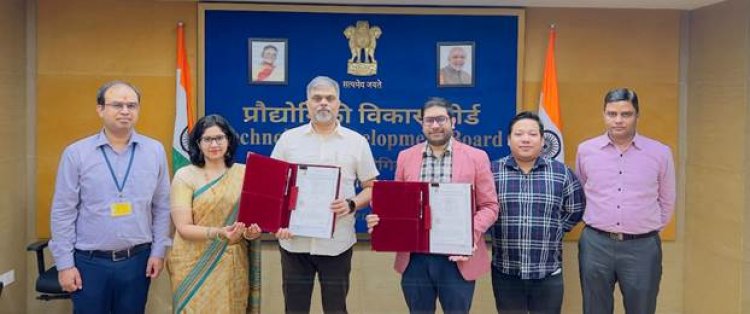 "टीडीबी-डीएसटी ने 89.00 लाख रुपये की आर्थिक सहायता के साथ नवोन्मेषी जल स्त्रोतों का प्रबंधन परियोजना "तमारा" का समर्थन किया"