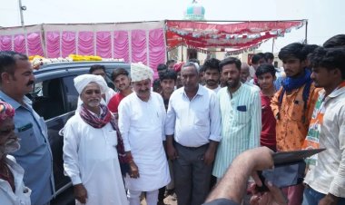 कांग्रेस पार्टी के उम्मीदवार करणसिंह उचियारडा ने आज पोकरण विधानसभा के विभिन्न गांवों में आत्मीय संवाद एवं चुनावी सभा कार्यक्रम में भाग लिया।