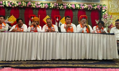 कांग्रेस मुक्त जोधपुर के आह्वान के साथ एक जुट हुए हाल ही में भाजपा में सम्मिलित हुए नेता..