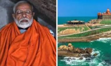 आध्यात्मिक यात्रा पर प्रधानमंत्री नरेंद्र मोदी