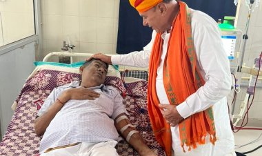 राज्य के विधि एवं न्याय कानून मंत्री जोगाराम पटेल का जैसलमेर प्रवास: जवाहिर अस्पताल का औचक निरीक्षण
