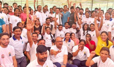 अंतर्राष्ट्रीय योग दिवस पर जोधपुर के उम्मेद स्टेडियम में भव्य कार्यक्रम