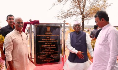 संविधान पार्क में स्वामी विवेकानंद व डॉ. राधाकृष्णन की प्रतिमाओं का अनावरण, 363 खेजड़ी पौधे रोपे गए