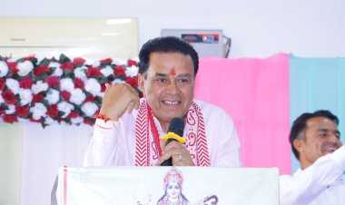 संसदीय कार्य मंत्री जोगाराम पटेल ने लूणी, धवा और केरू ब्लॉक के संस्था प्रधान वाकपीठ में की शिरकत